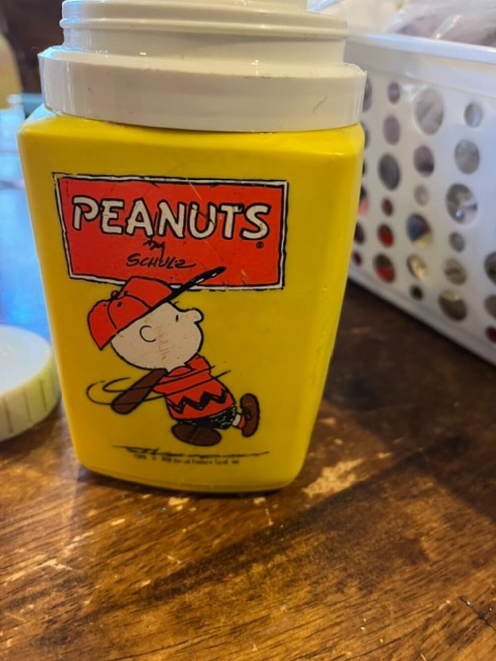 Vintage Peanuts thermos